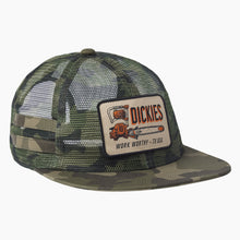  Work Worthy Mesh  Dickies Trucker Hat Olive Camouflage