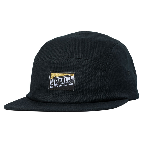 Tough Threads Real Camper Hat Black