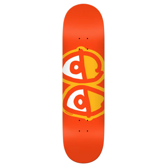 Team Eyes Krooked Deck 8.25 Orange