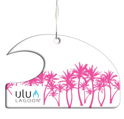 Pink Palms Mini Wave Air Freshener