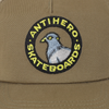 Pigeon Round Anti-Hero Snapback Hat Khaki