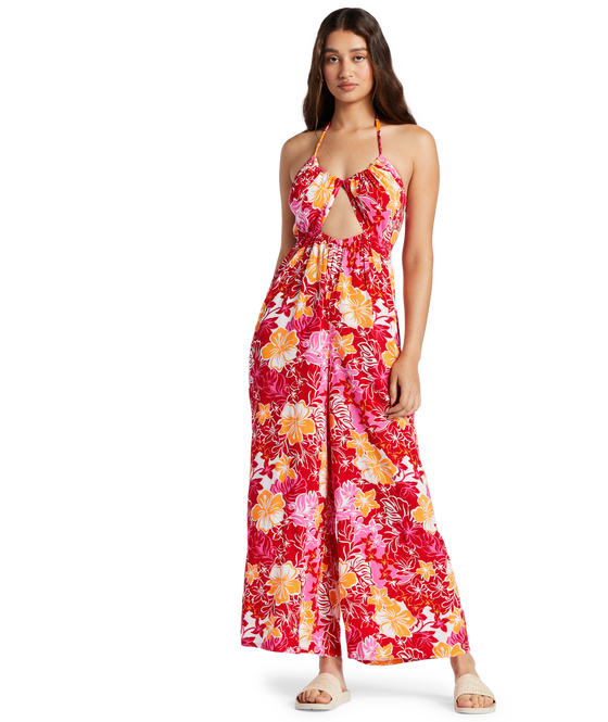 Away On Vacay Wide Leg Jumpsuit ROXY