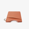 Coral Crush - Vertical Leather Wallet: Coral Crush