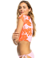 Surf.Kind.Kate. Short Sleeve Cropped Rashguard ROXY