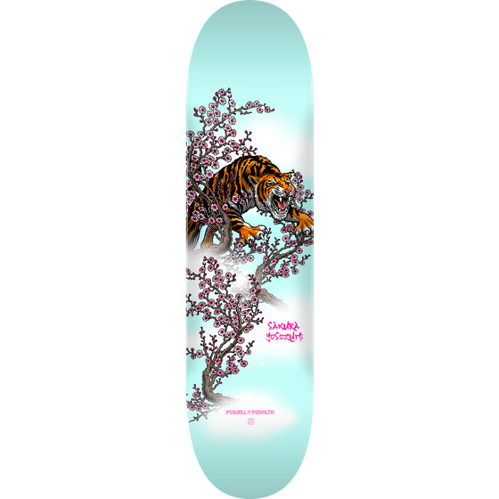 Yosozumi Tiger Powell Deck 8.5 Light Blue