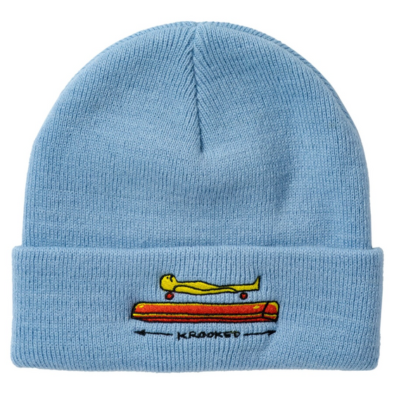 Koffin Krooked Cuff Beanie Light Blue