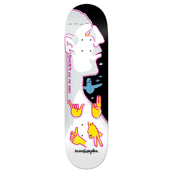 Gonz Out My Ears Krooked Deck 8.75