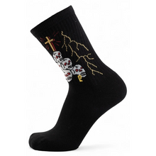  Dying To Live Psockadelic Crew Socks