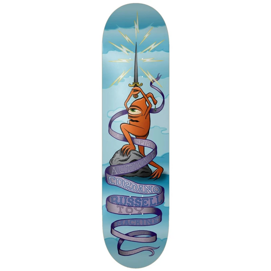 Cordano Russell Activate Toy Machine Deck 8.25