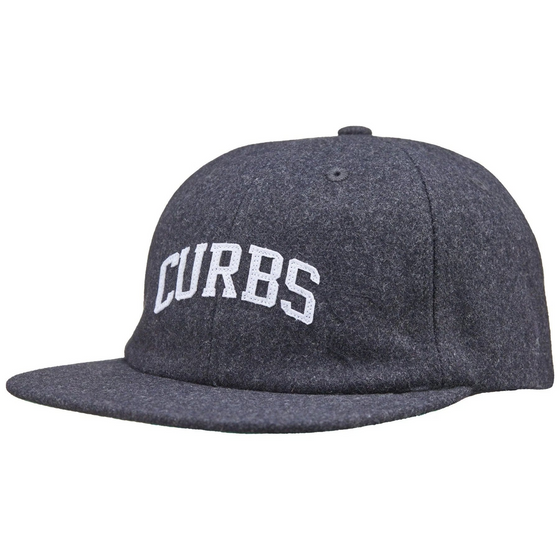 Curbs Real Strapback Hat Charcoal