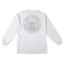  Stay Ready Anti-Hero Longsleeve Pocket Tee Double White
