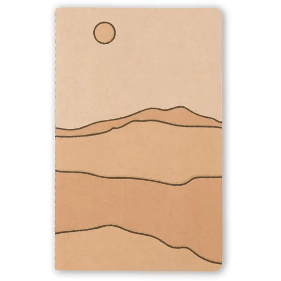 Sandscape Kraft Layflat Notebook