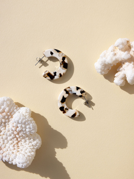Ray Hoops In Coco Cream