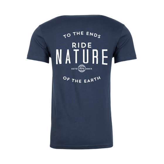 Indigo Globe Logo Tee