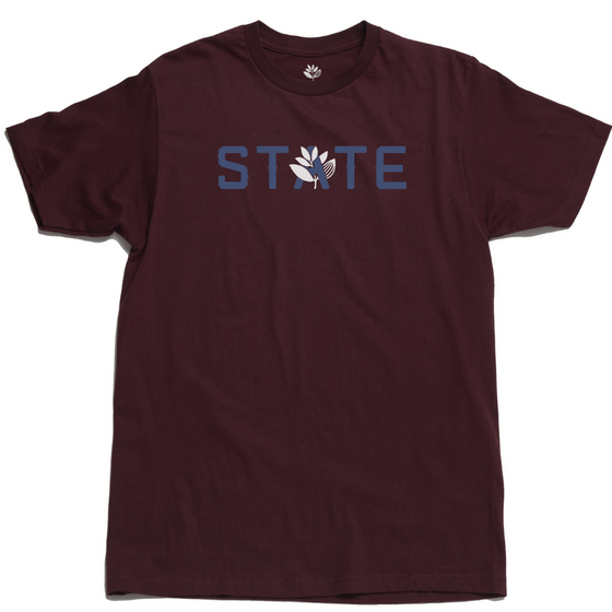 State X Magenta Burgundy Tee Small