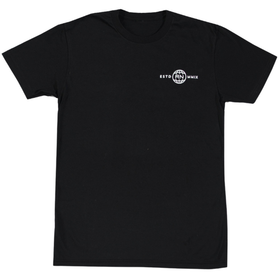 Black Globe Logo Tee