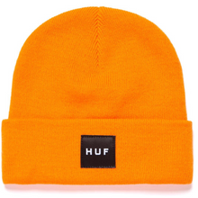  Box Logo HUF Essentials Beanie Orange