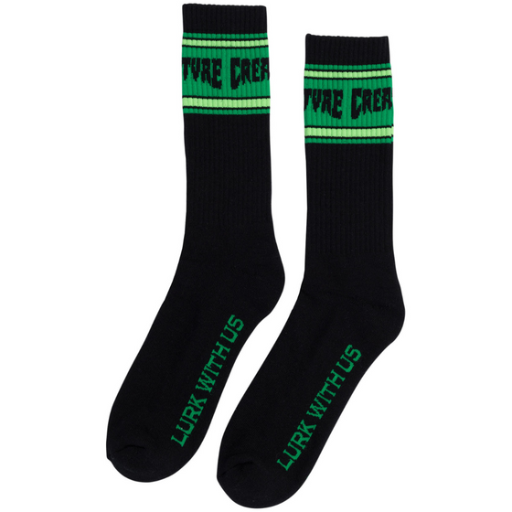 Lurk With Us Creature Socks Black