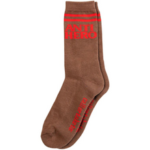  Black Hero Anti-Hero Socks Brown/Red