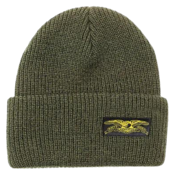 Stock Eagle Anti Hero Label Beanie Olive