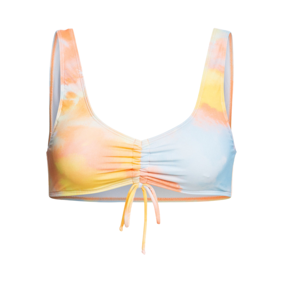 Rainbow Cloud Beach Classics Bralette Bikini Top Large
