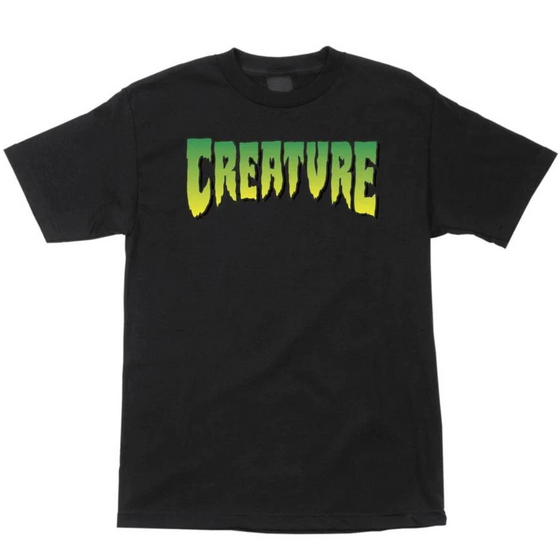 Creature Logo Shirt Black