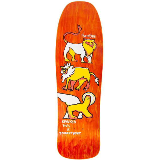 SIGNED Ray Barbee Pride Krooked Deck 9.5