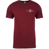 Maroon Globe Logo Tee