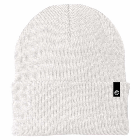 Basic Globe Oatmeal Beanie