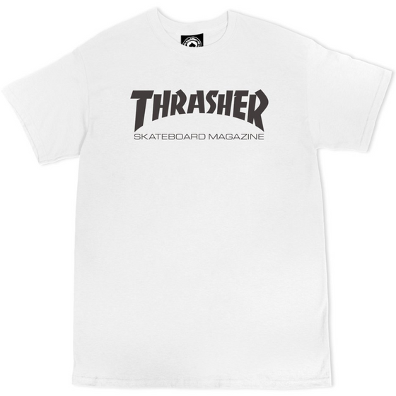 Thrasher Skate Mag Shirt White
