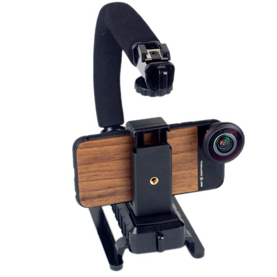 Trabajando Camera Handle and Phone Clip