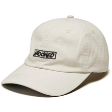  Moonsmile Script Krooked Strapback Hat Natural