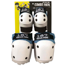 Knee/Elbow Combo Set 187 Killer Pads Stone/Khaki