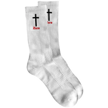  Cross Zero Socks White