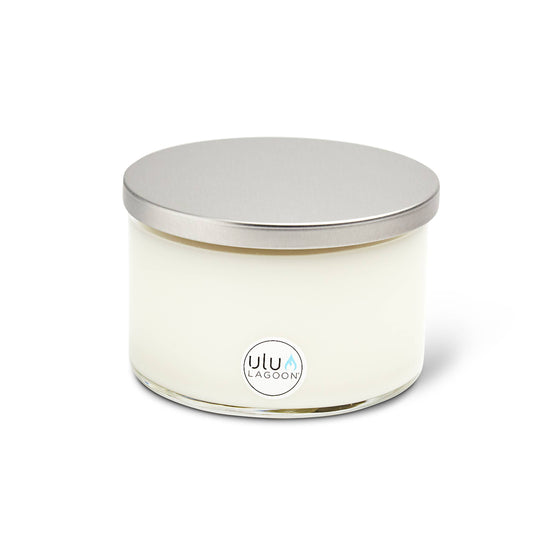 32 oz Three Wick Glass Candle (Coconut Surf Wax Scent)