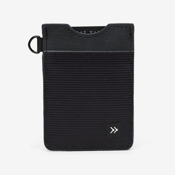 Black Vertical Holder Wallet Thread