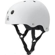  White Sweatsaver Triple 8 Helmet Small