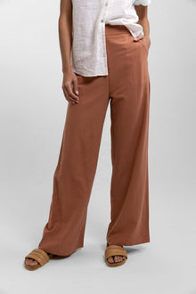  Classic Wide Leg Pant Baked Clay Rhythm