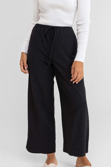  Classic Drawstring Pant Black