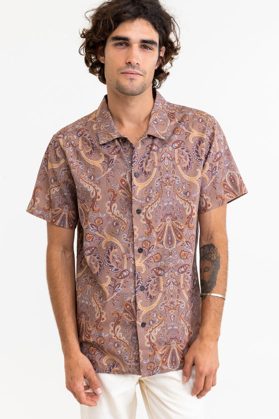 Paisley SS Shirt Dusty Mauve