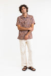 Paisley SS Shirt Dusty Mauve