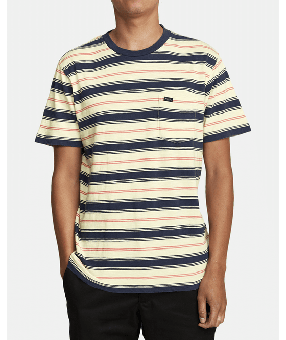 Davis Stripe Short Sleeve RVCA