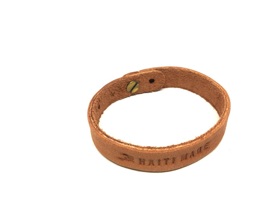 Haiti Made Avoka Bracelet Cognac