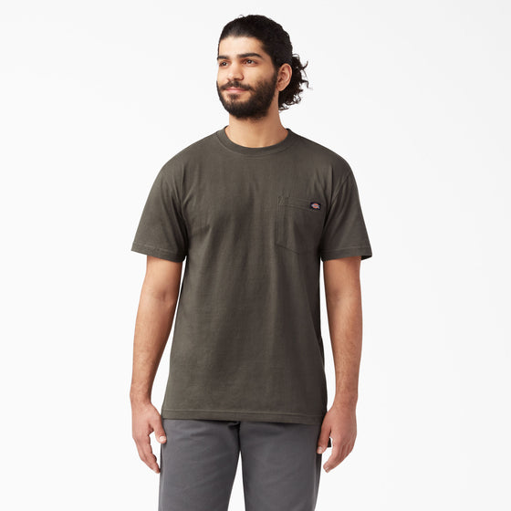 SS Heavyweight Dickies Pocket Tee Black Olive