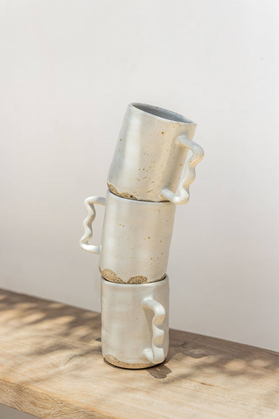 Wabi Ceramic Wavy Mug