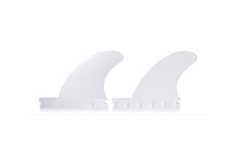 Plastic Futures GL Side Bite Surf Board Fins White