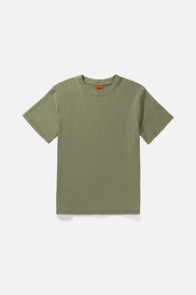  Textured Stripe Ss T-Shirt Olive