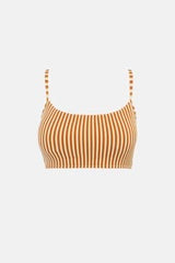 Sunbather Stripe Crop Top  Rhythm