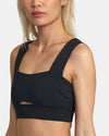 RVCA Wide Strap Sports Bra