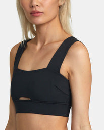 RVCA Wide Strap Sports Bra